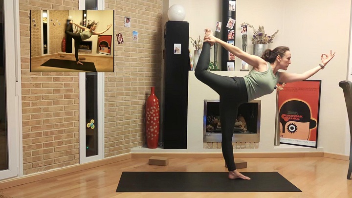Posturas de equilibrio en yoga