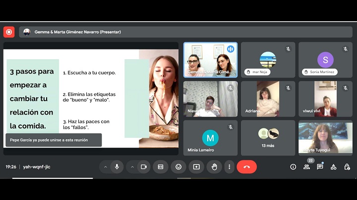 charla dietistas