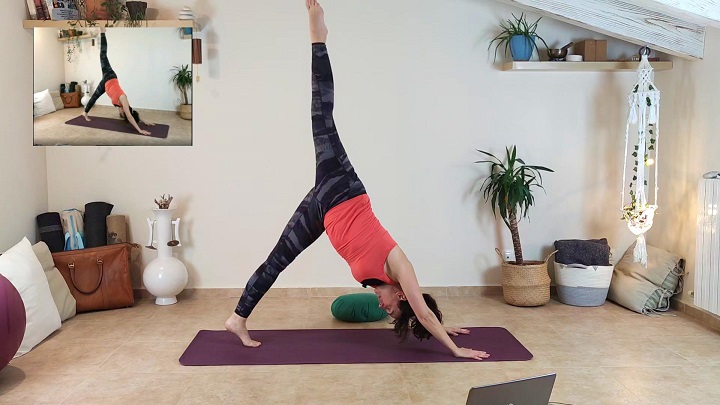 Adho muka svanasana