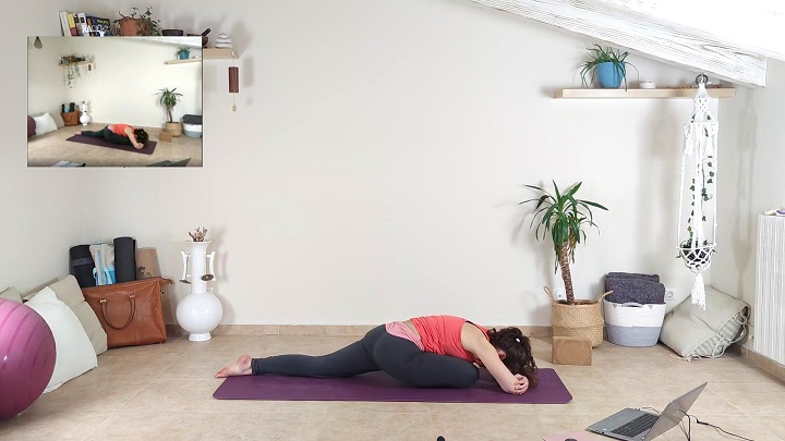 Yoga en directo en casa