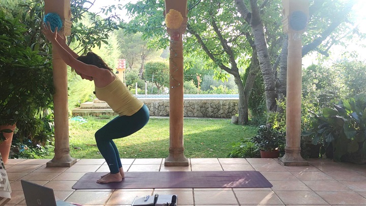 Vinyasa Yoga fuerza en piernas