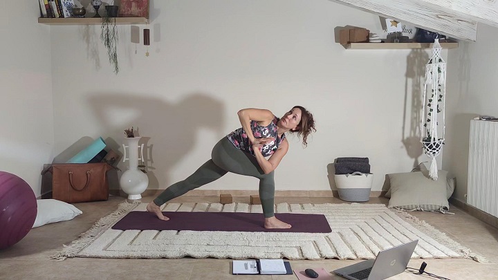 Torsiones en yoga