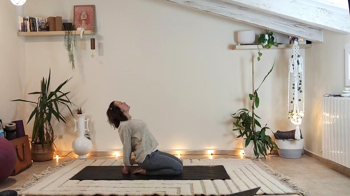 Directo sobre el chakra sahasrara