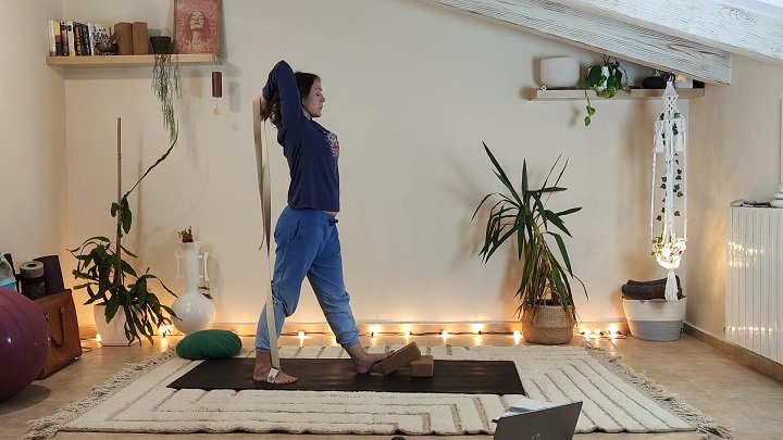 Yoga en directo para espalda alta