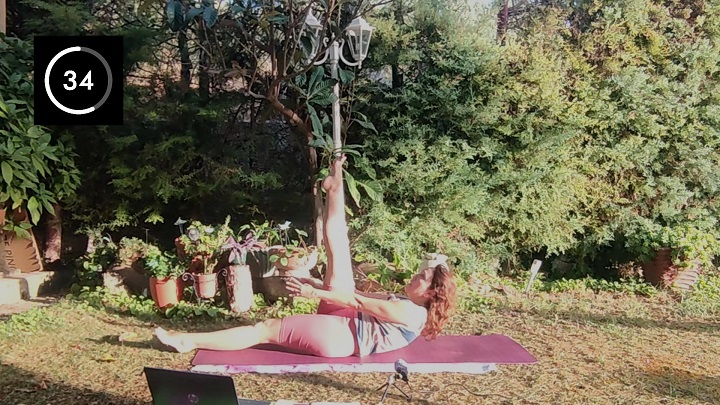 Abdominales y yin yoga en directo 30 minutos de clase